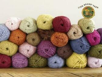 Colorful Yarn Bright Colors Wallpaper