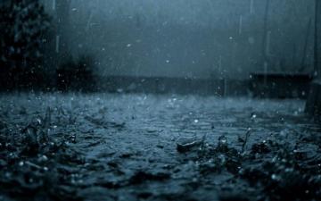 Aesthetic Rain Desktop Wallpaper Top
