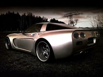 Chevrolet Corvette C5 Wide Body Rear And Side Wallpaper