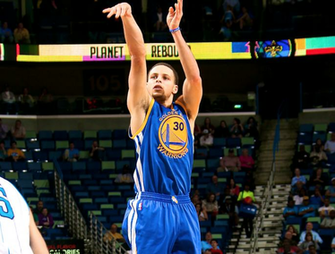 Stephen Curry Shooting The Art Mad Wallpaper