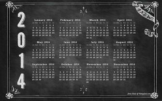 Computer Desktop Wallpaper A Chalkboard Calendar
