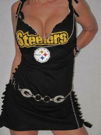 With Girls In Sexy Sports Jerseys Nfl Pittsburgh Steelers