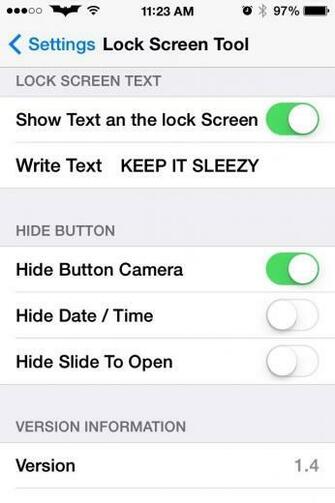 Customize The Slide To Unlock Text On Your iPhone S Lock