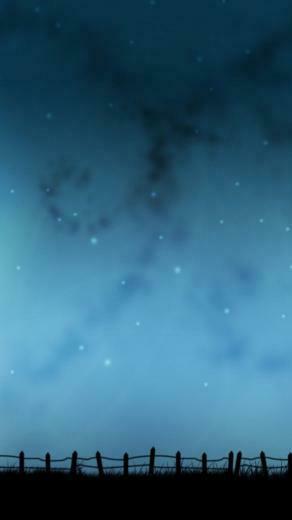 Blue Night Sky iPhone 5s Wallpaper iPad