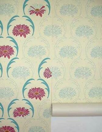 Little Green Notebook Paint By Numbers Wallpaper Jenny Wilkinson