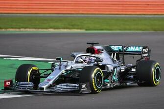 Formula Pictures Mercedes Reveal The W11 At Silverstone Shakedown