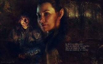 Kili And Tauriel Wallpaper Image In The Hobbit Desolation