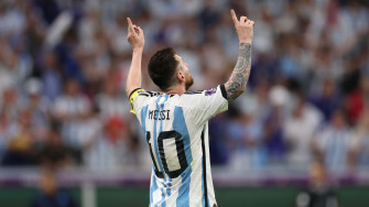 Diego Is Watching From Heaven Messi Pays Tribute To Maradona