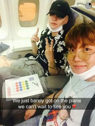 Yoonseok Snapchat Edit Yoongi Hoseok Bts By Chiminah