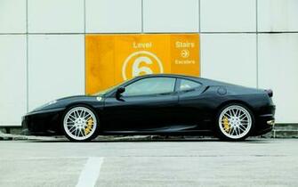 Wallpaper Ferrari F430 Black
