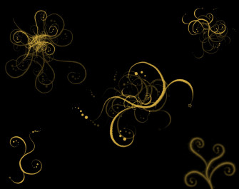 Black And Gold Phone Wallpaper