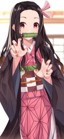 Nezuko Kamado iPhone Pro Max Wallpaper