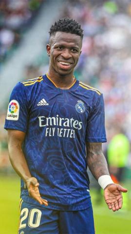 Wallpaper Vini Jr X Elche Real Madrid Team