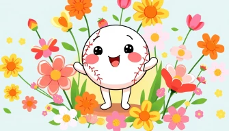 Cute Softball Wallpaper