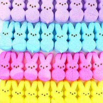 Happy Easter Peeps Wallpaper