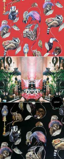 Hackney Empire Luxury Wallpaper And Fabrics By The House Of