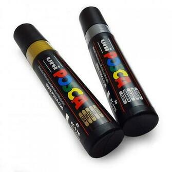 Amazon Uni Ball Posca Marker Pen Pc 17k Xxl Chisel Tip For