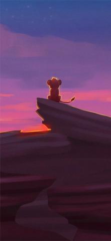 Simba The Lion King iPhone X Wallpaper
