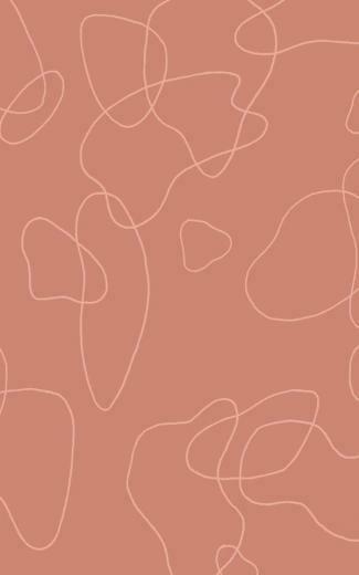 Terracotta Doodle Background Wallpaper Muralswallpaper In