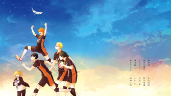 Haikyuu Anime Karasuno Team Volleyball 4k HD Wallpaper