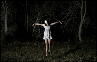 Haunted Forest HD Wallpaper Background