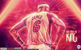 Lebron James King Logo Wallpaper