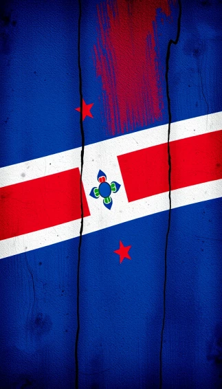 Dominican Flag Wallpaper
