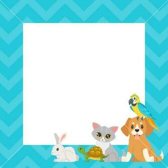 Vector Cartoon Style Video And Photo Frame Background For Editing