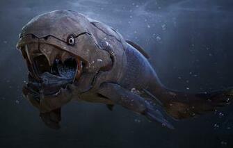 Wallpaper Teeth Depth Shark White Skin Great