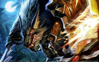 Fantasy Werewolf Wallpaper