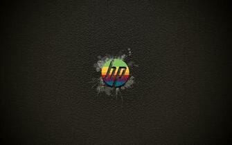 Hp Color Logo Wallpaper Stock Photos