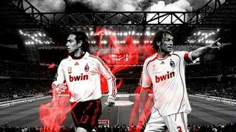 Footy Wallpaper On Alessandro Nesta And Paolo Maldini