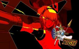 Persona Arena Wallpaper Akihiko Aigis HD