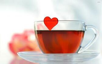 Lovely Tea Wallpaper