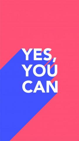 Arvowear Hotpink Cobaltblue Yesyoucan Encouraging Uplifting
