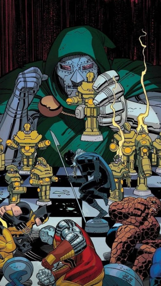 Ruben Check The Rhyme On Mf Doom Phone Background Art