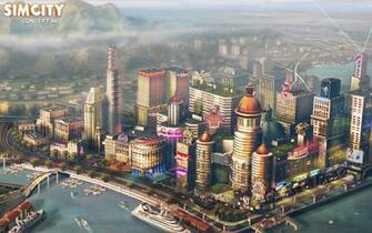 Simcity Game Concept Art Stock Photos Res Enim Summus