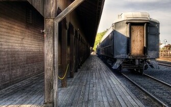 Railway Station Wagon Coach Desktop Wallpaper Other Goodwp