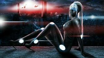 Science Fiction 3d Girls Wallpaper