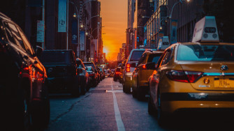 Wallpaper 4k Traffic Cars City New York United States