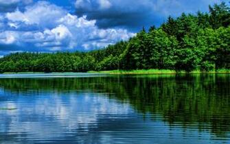 Lake Water Reflection Wallpaper