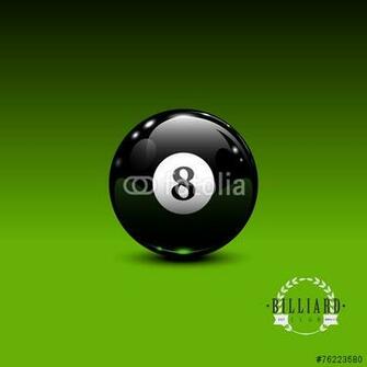 Vector Ball Billiard Background