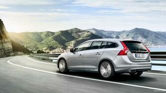 Volvo V60 Rear HD Wallpaper