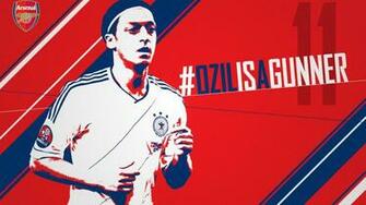 Mesut Ozil Gunner Arsenal HD Wallpaper
