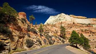 Wallpaper Zion National Park Near Springdale Utah X