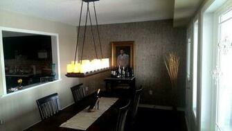 Wood Look Wallpaper And Candle Chandler Home Decor