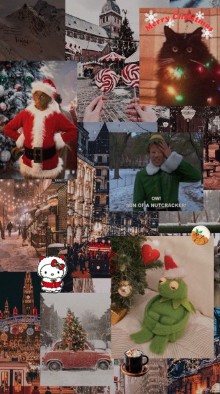 Christmas Aesthetic Wallpaper iPhone