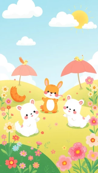 Wallpaper Drawing Cute Art