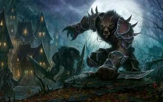 World Of Warcraft Worgen Desktop Wallpaper