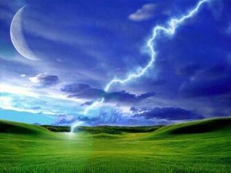 Spring Thunder Pc Desktop Wallpaper
